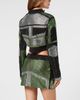 PHILIPP PLEIN PHILIPP PLEIN Cropped Leather Biker Jacket Strass Women - 2
