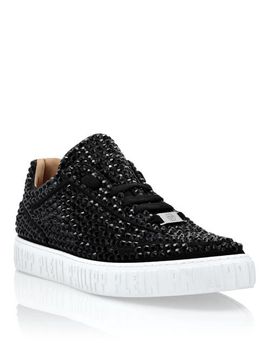 PHILIPP PLEIN PHILIPP PLEIN Crystal Notorious Lo-Top With Crystals Men