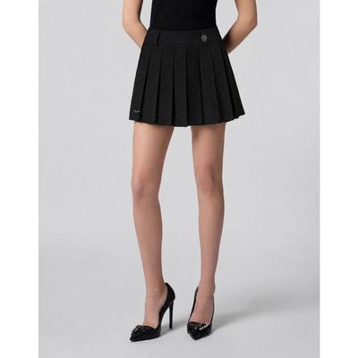 PHILIPP PLEIN PHILIPP PLEIN Crystal Strass Mini Skirt Women