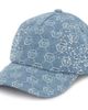 PHILIPP PLEIN PHILIPP PLEIN Denim Baseball Cap Monogram Strass Unisex - 1