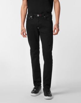 PHILIPP PLEIN PHILIPP PLEIN Denim Trousers Super Straight Cut Skulls Men