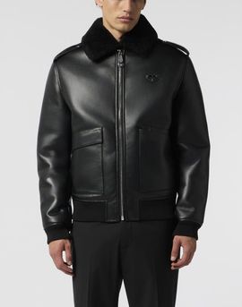 PHILIPP PLEIN PHILIPP PLEIN Eco Shearling Aviator Jacket Men
