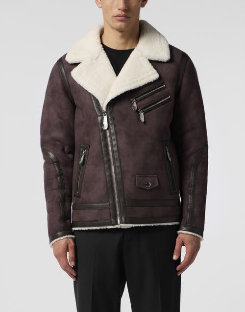 PHILIPP PLEIN PHILIPP PLEIN Eco Shearling Jacket Men