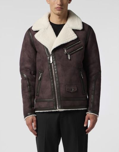 PHILIPP PLEIN PHILIPP PLEIN Eco Shearling Jacket Men