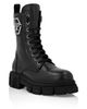 PHILIPP PLEIN PHILIPP PLEIN Embossed Leather Boots Mid Flat Women - 1