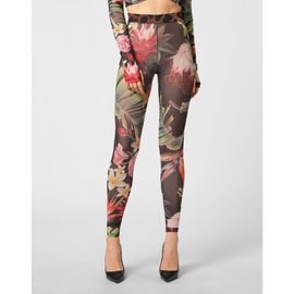 PHILIPP PLEIN PHILIPP PLEIN Flare Trousers Flowers Women