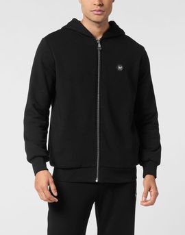 PHILIPP PLEIN PHILIPP PLEIN Fleece Zip Hoodie Skull America Men