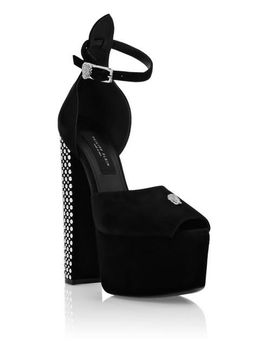 PHILIPP PLEIN PHILIPP PLEIN High Heel Platform Sandals Studs And Strass Women