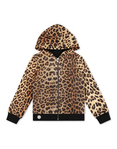 PHILIPP PLEIN PHILIPP PLEIN Hoodie Sweatjacket Leopard Girl 