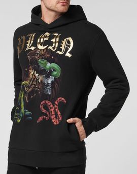 PHILIPP PLEIN PHILIPP PLEIN Hoodie Sweatshirt Relaxed Luxe Men