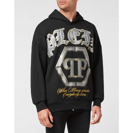 PHILIPP PLEIN PHILIPP PLEIN Hoodie Sweatshirt With Crystals Men
