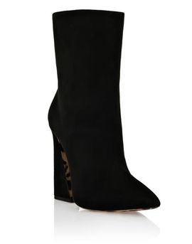 PHILIPP PLEIN PHILIPP PLEIN Jewel Skull Suede Boots Leopard Women