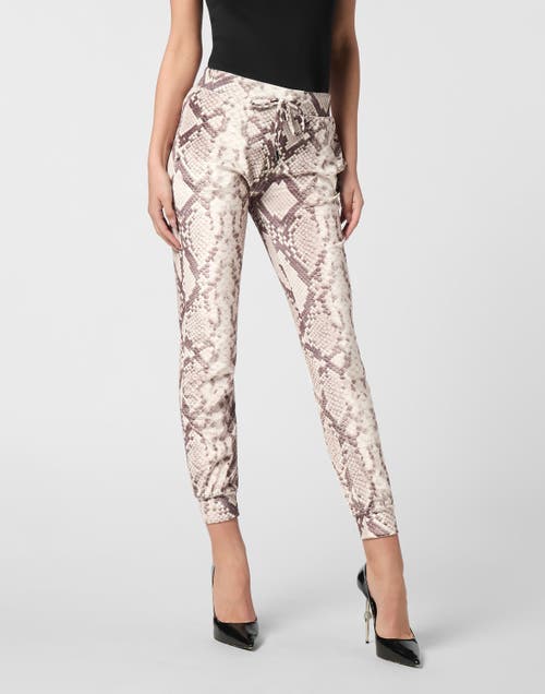 PHILIPP PLEIN PHILIPP PLEIN Jogging Pants All-Over Python Women