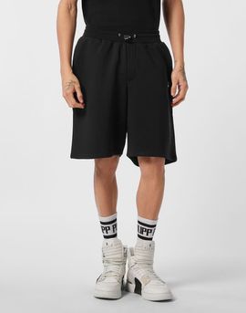 PHILIPP PLEIN PHILIPP PLEIN Jogging Shorts Placca
