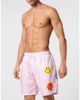 PHILIPP PLEIN PHILIPP PLEIN Jogging Shorts With Smile Print Men - 1