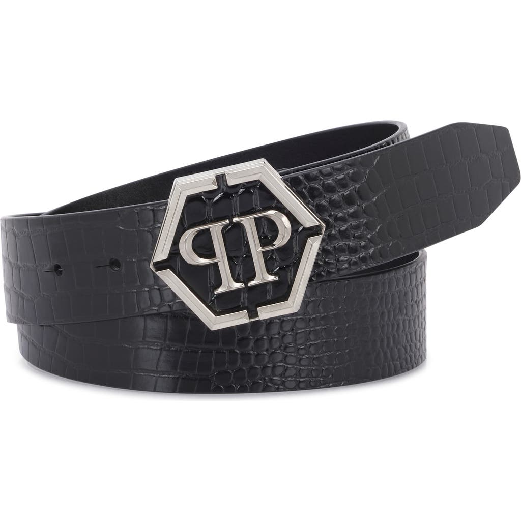 PHILIPP PLEIN PHILIPP PLEIN Leather Belt Cocco Men