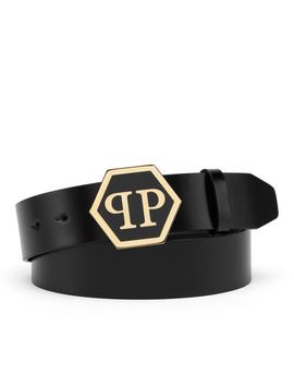 PHILIPP PLEIN PHILIPP PLEIN Leather Belt Hexagon Men
