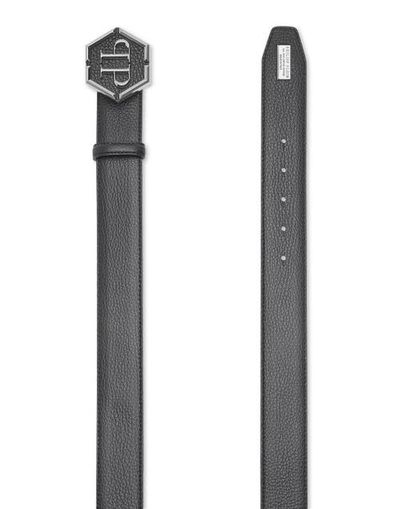PHILIPP PLEIN PHILIPP PLEIN Leather Belt Hexagon Women