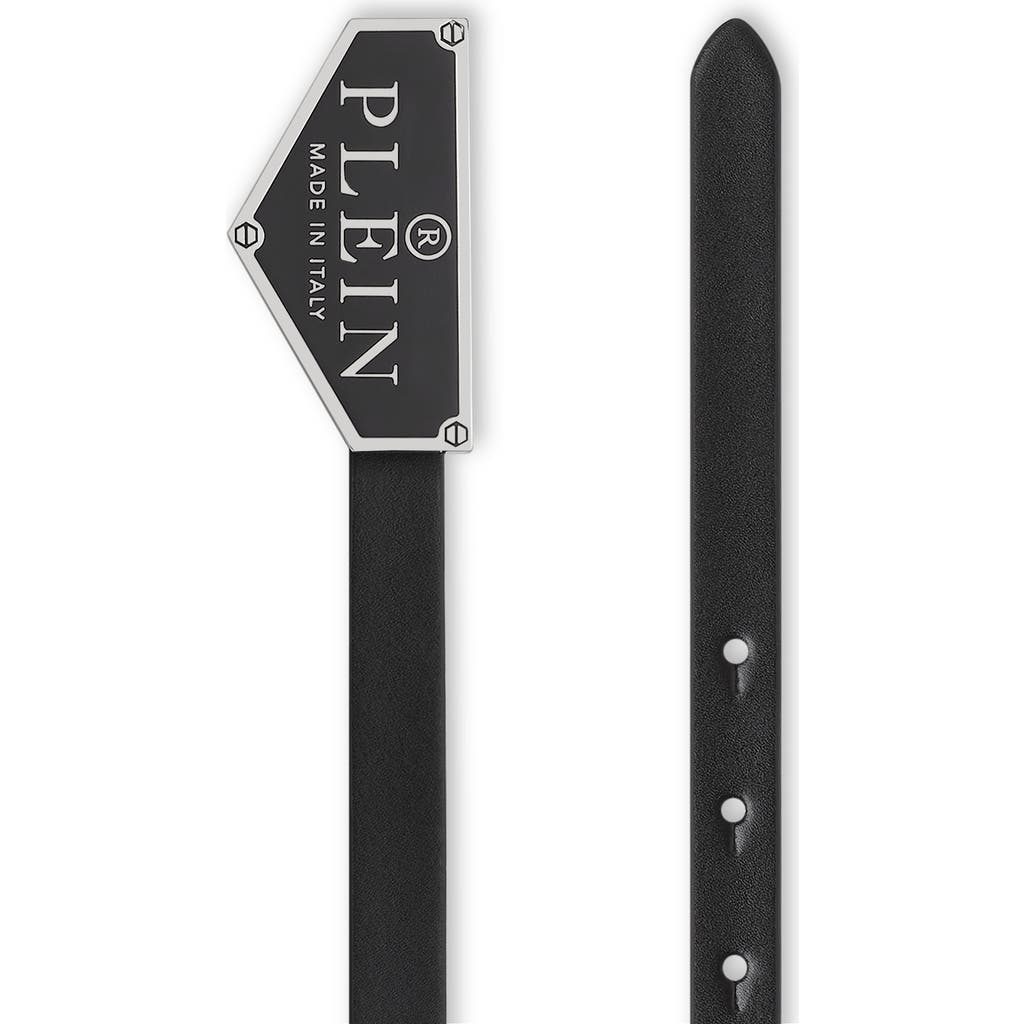PHILIPP PLEIN PHILIPP PLEIN Leather Belt Iconic Plein Women