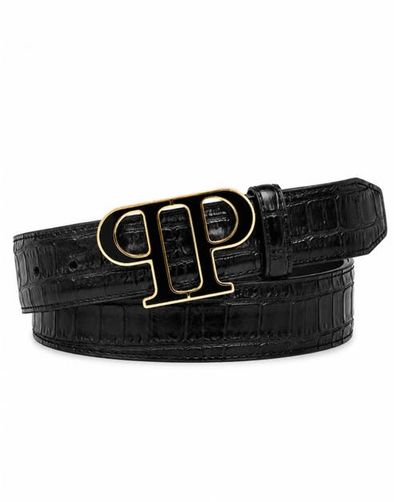 PHILIPP PLEIN PHILIPP PLEIN Leather Belt Pp Cocco Men