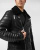 PHILIPP PLEIN PHILIPP PLEIN Leather Biker Jacket With Shearling Collar Men - 2