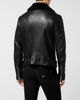 PHILIPP PLEIN PHILIPP PLEIN Leather Biker Jacket With Shearling Collar Men - 3