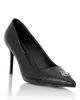 PHILIPP PLEIN PHILIPP PLEIN Leather Decollete Pump H85 Cocco Print Hexagon Women - 1