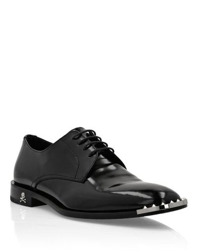 PHILIPP PLEIN PHILIPP PLEIN Leather Derby Shoes Men
