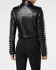 PHILIPP PLEIN PHILIPP PLEIN Leather Jacket Crystal Skull Women - 2