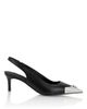 PHILIPP PLEIN PHILIPP PLEIN Leather Slingback Shoes Skull Toe Women - 3