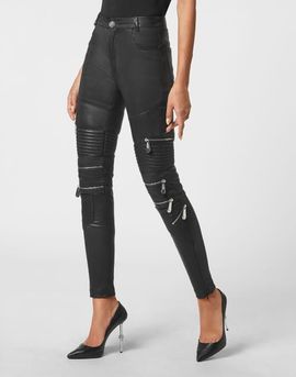 PHILIPP PLEIN PHILIPP PLEIN Leather Trousers Women