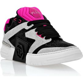 PHILIPP PLEIN PHILIPP PLEIN Lo-Top Crystal Sneakers Phantom $Treet Unisex 