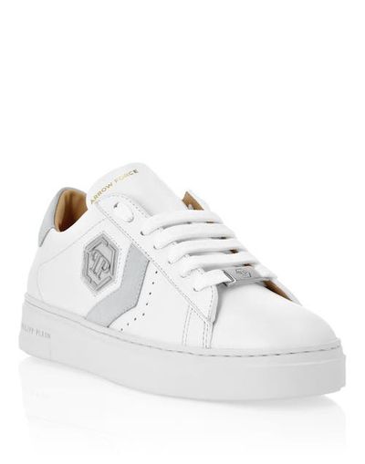 PHILIPP PLEIN PHILIPP PLEIN Lo-Top Leather Arrow Force Sneakers Women