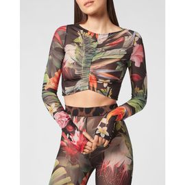PHILIPP PLEIN PHILIPP PLEIN Ls Top Flowers Women