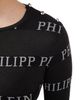 PHILIPP PLEIN PHILIPP PLEIN Lurex Logo Jacquard Long Sleeve Maxi Dress Women - 2