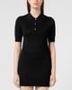 PHILIPP PLEIN PHILIPP PLEIN Merino Wool Regular Polo Jacquard Monogram Women - 1
