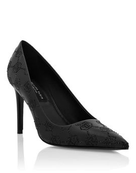 PHILIPP PLEIN PHILIPP PLEIN Mid Heel Pumps Monogram Strass Women
