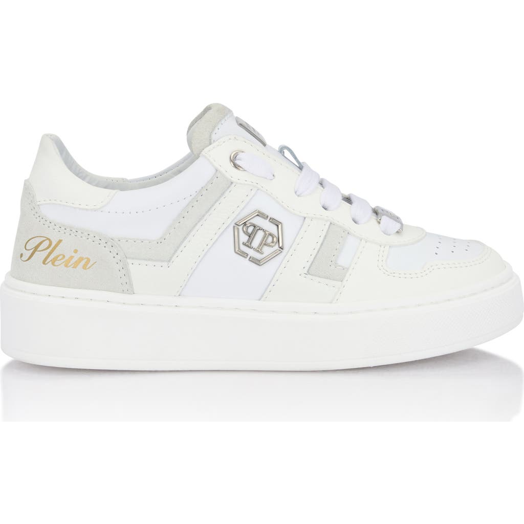 PHILIPP PLEIN PHILIPP PLEIN Mix Materials Low-Top Sneakers Boy