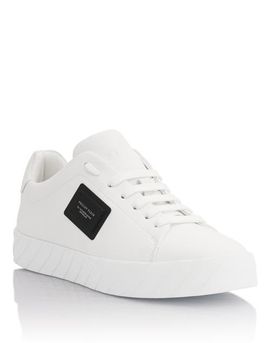 PHILIPP PLEIN PHILIPP PLEIN Nappa Leather Low-Top Sneakers Placca Unisex