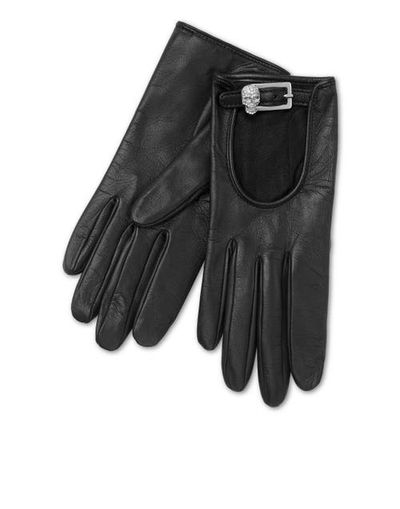 PHILIPP PLEIN PHILIPP PLEIN Nappa Mid-Gloves Crystal Skull Women
