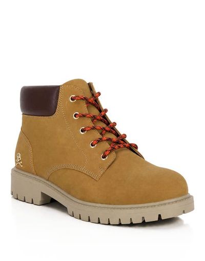 PHILIPP PLEIN PHILIPP PLEIN Nubuck Leather Mid Boots Small Skull Men