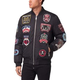 PHILIPP PLEIN PHILIPP PLEIN Nylon Bomber Patches Men