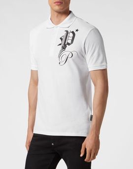 PHILIPP PLEIN PHILIPP PLEIN Polo Shirt Ss Gothic Plein Pp Hexagon Men
