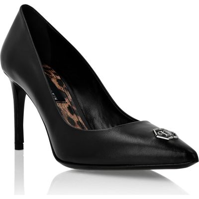 PHILIPP PLEIN PHILIPP PLEIN Pp Hexagon Pointed-toe Mid Heel Pumps Women