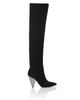 PHILIPP PLEIN PHILIPP PLEIN Rhinestone High Heel Suede Boots Women - 3