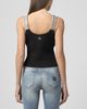 PHILIPP PLEIN PHILIPP PLEIN Rib Tank Top Strass Hexagon Women - 3