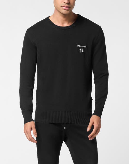 PHILIPP PLEIN PHILIPP PLEIN Round Neck Pullover Greatness Men