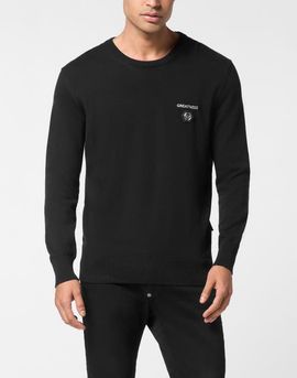 PHILIPP PLEIN PHILIPP PLEIN Round Neck Pullover Greatness Men