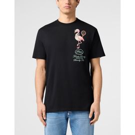 PHILIPP PLEIN PHILIPP PLEIN Round Neck T-Shirt Flamingo Tennis Society Men