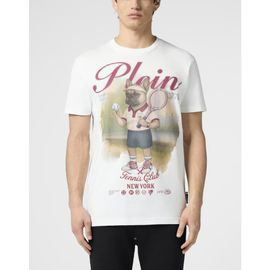 PHILIPP PLEIN PHILIPP PLEIN Round Neck T-Shirt New York Tennis Men